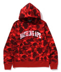 A BATHING APE COLOR CAMO PULLOVER HOODIE