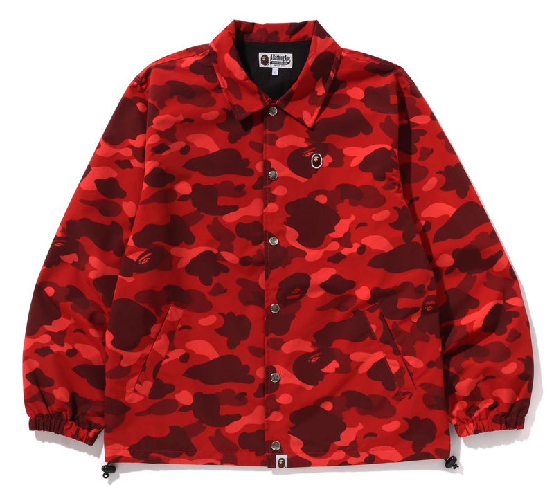 A BATHING APE COLOR CAMO ONE POINT COACH JACKET