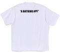 A BATHING APE PIXEL APE HEAD RELAXED FIT TEE