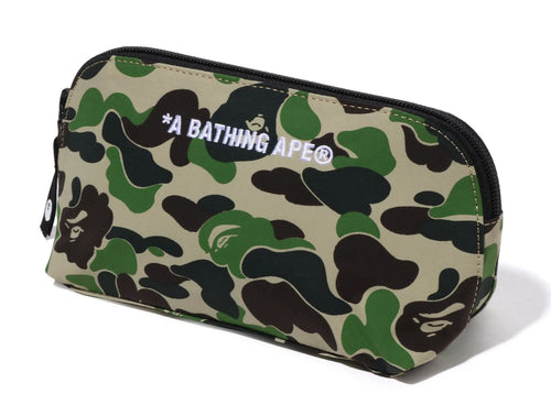 A BATHING APE ABC CAMO POUCH