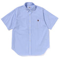 A BATHING APE ONE POINT STRIPE BD SHIRT-ONLINE EXCLUSIVE-