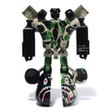 A BATHING APE BAPE x TRANSFORMERS x BE@RBRICK ABC CAMO SHARK CONVOY 400%