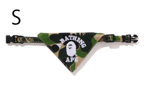 A BATHING APE ABC CAMO DOG BANDANA ( S )