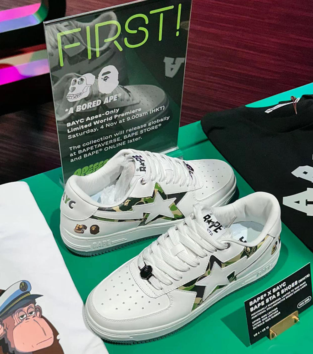 A BATHING APE BAPE x BAYC BAPE STA ( Limited 1000 worldwide）