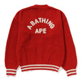 A BATHING APE Ladies' A BATHING APE COLLEGE CARDIGAN