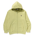 A BATHING APE ONE POINT RELAXED FIT ZIP HOODIE