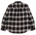 A BATHING APE ONE POINT OMBRE CHECK RELAXED FIT SHIRT