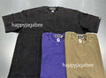 A BATHING APE GARMENT DYE BATHING APE LOGO RELAXED FIT TEE