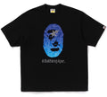 A BATHING APE LINE CAMO APE HEAD RELAXED FIT TEE