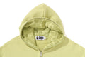 A BATHING APE ONE POINT RELAXED FIT ZIP HOODIE