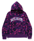 A BATHING APE COLOR CAMO PULLOVER HOODIE