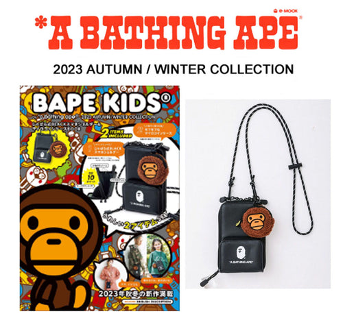A Bathing Ape(R) 2022 SPRING COLLECTION BAPE Large Duffel Boston Bag Camo  e-MOOK