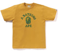 A BATHING APE BITMAP COLLEGE TEE