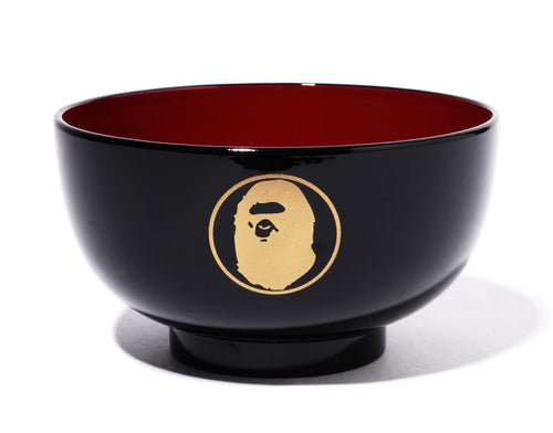 A BATHING APE APE HEAD SOUP BOWL