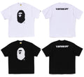 A BATHING APE PIXEL APE HEAD RELAXED FIT TEE