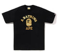 A BATHING APE FOIL COLLEGE TEE ONLINE EXCLUSIVE