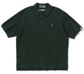 A BATHING APE ONE POINT RELAXED FIT POLO SHIRT