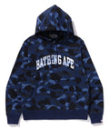 A BATHING APE COLOR CAMO PULLOVER HOODIE