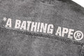 A BATHING APE FAKE PRINT DENIM JACKET