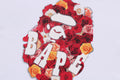 A BATHING APE ROSE APE HEAD TEE