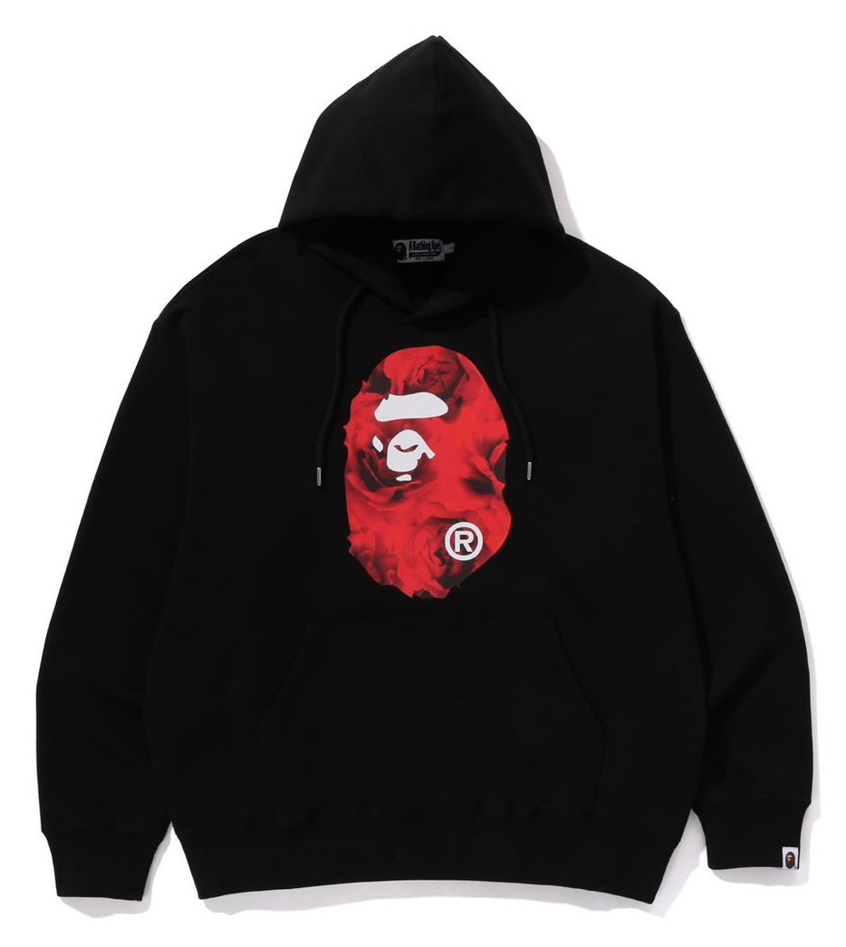 A BATHING APE FLORAL SOLID CAMO APE HEAD RELAXED FIT PULLOVER HOODIE –  happyjagabee store