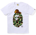 A BATHING APE Ladies' ABC CAMO MILO ON BIG APE TEE