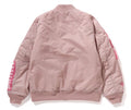 A BATHING APE Ladies' SHARK NYLON TWILL MA-1