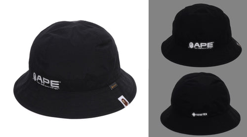 A BATHING APE GORE-TEX LOGO HAT