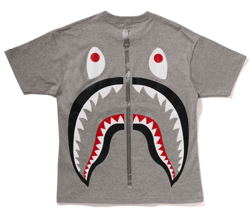 A BATHING APE Ladies' BIG SHARK OVERSIZED TEE