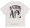 A BATHING APE SCREEN PRINT LOGO RELAXED FIT TEE