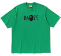 A BATHING APE SCREEN PRINT LOGO RELAXED FIT TEE