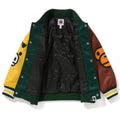 A BATHING APE BAPE KIDS MILO FRIENDS MULTI COLOR PARTS JACKET