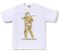 A BATHING APE BITMAP SOLDIER TEE