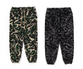 A BATHING APE MARBLING CAMO JOGGER SWEAT PANTS