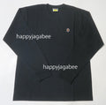 A BATHING APE ONE POINT L/S TEE