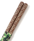 A BATHING APE ABC CAMO WOOD CHOPSTICKS