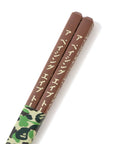 A BATHING APE ABC CAMO WOOD CHOPSTICKS