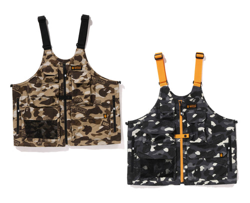 A BATHING APE BAPE x GRIP SWANY GR CAMO FIREPROOF GEAR BAG VEST