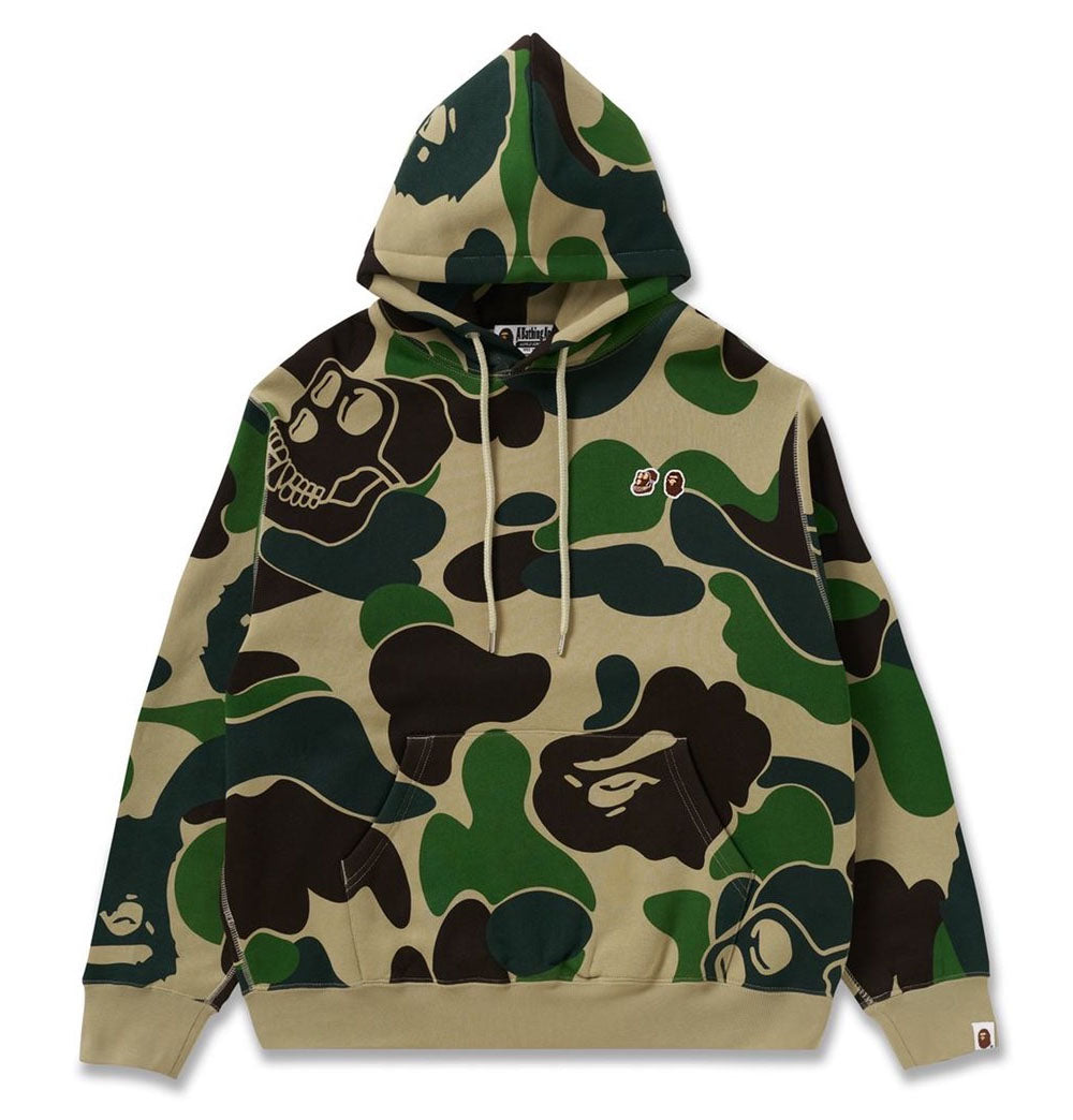 A BATHING APE BAPE x BAYC CAMO PULLOVER HOODIE