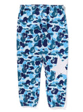 A BATHING APE ABC CAMO SWEAT PANTS