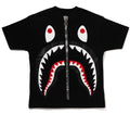 A BATHING APE Ladies' BIG SHARK OVERSIZED TEE