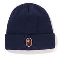 A BATHING APE ONE POINT APE HEAD KNIT CAP