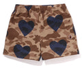 A BATHING APE Ladies' I LOVE BAPE SWEAT SHORTS