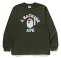 A BATHING APE KABUKI HEAD L/S TEE