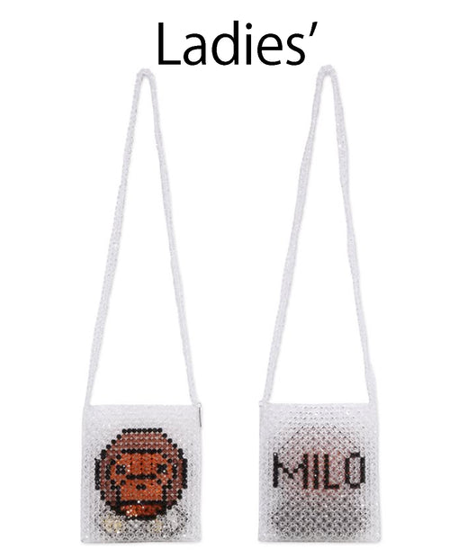 A BATHING APE Ladies' BABY MILO BEADED BAG