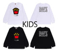 A BATHING APE BAPE KIDS MILO FRENCH FRIES LS TEE