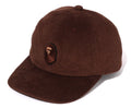 A BATHING APE APE HEAD CORDUROY CAP