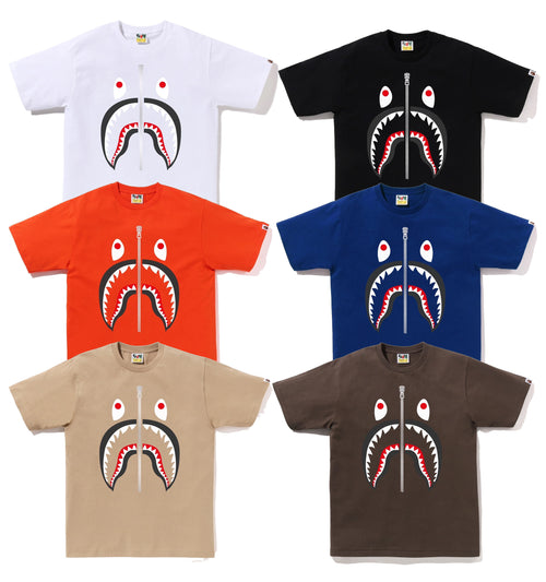 A BATHING APE SHARK TEE