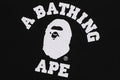 A BATHING APE BAPE KIDS ABC CAMO COLLEGE LAYERED SLEEVES LS TEE