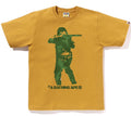 A BATHING APE BITMAP SOLDIER TEE